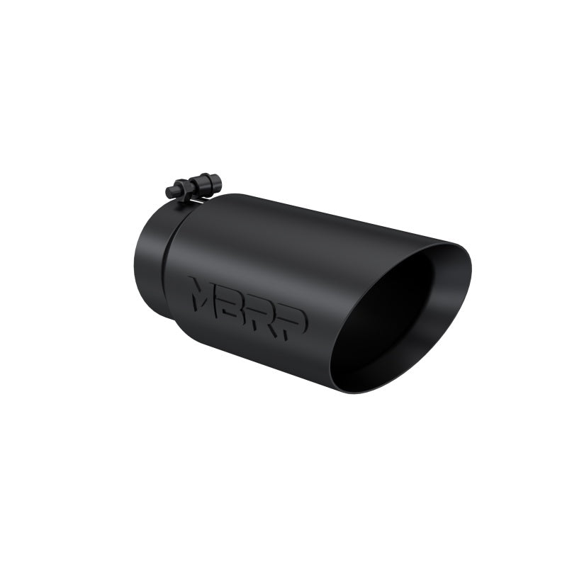 MBRP Universal Tip 5 O.D. Dual Wall Angled 4 inlet 12 length - Black Finish MBRP Tips