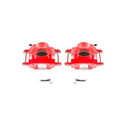 Power Stop 94-96 Chevrolet Impala Front Red Calipers w/o Brackets - Pair PowerStop Brake Calipers - Perf