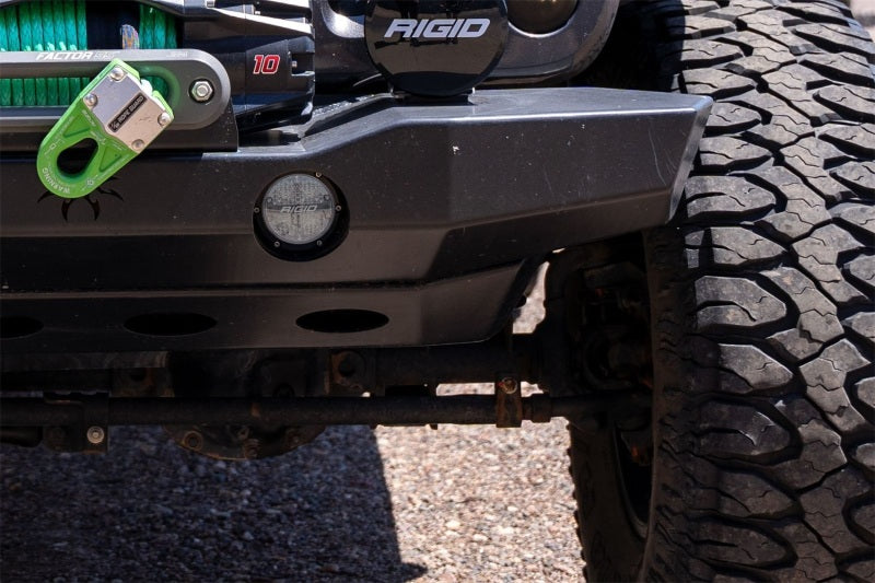 Rigid Industries 360-Series 4in LED Off-Road Diffused Beam - RGBW Backlight (Pair) Rigid Industries Light Bars & Cubes