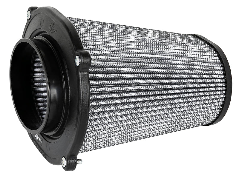 aFe QUANTUM Intake Rplcmnt Air Filter (5-1/2x4-1/4)IN F x(8-1/2x7-1/4)IN B x(5-3/4x4-1/2)IN T x9IN H aFe Air Filters - Universal Fit