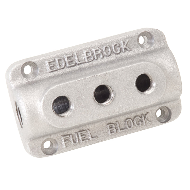 Edelbrock Fuel Block Triple As Cast Edelbrock Carburetor Rebuild Components