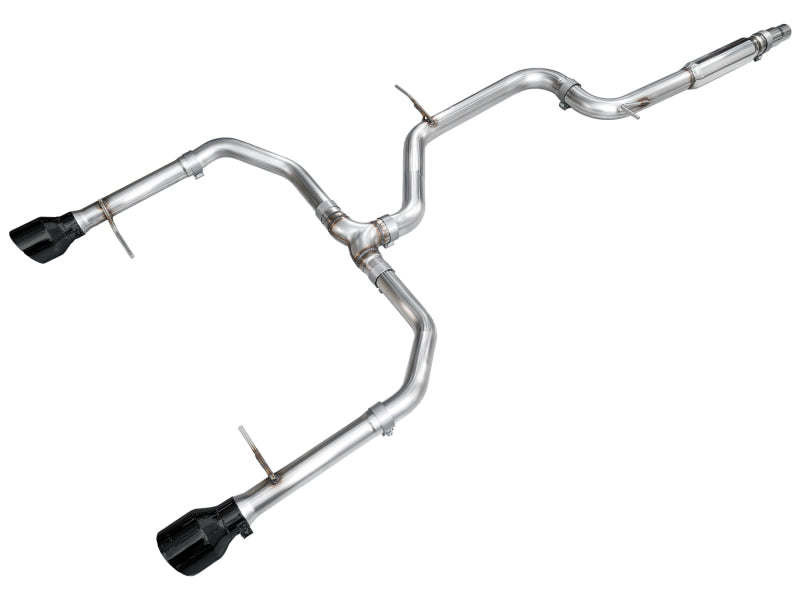 AWE Tuning 22-25 Volkswagen Jetta GLI Track Edition Exhaust - Diamond Black Tips AWE Tuning Catback