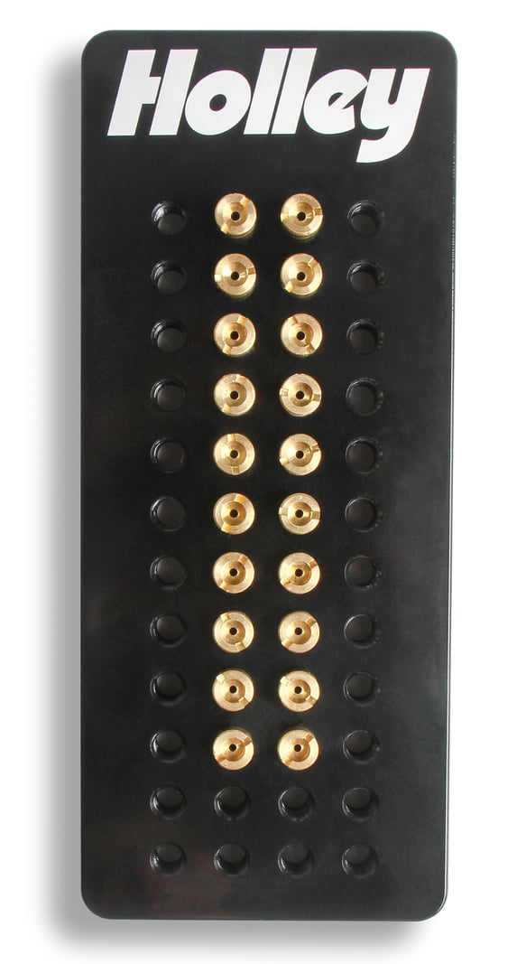 Jet Assortment Kit w/Billet Plate 80-89 122-250