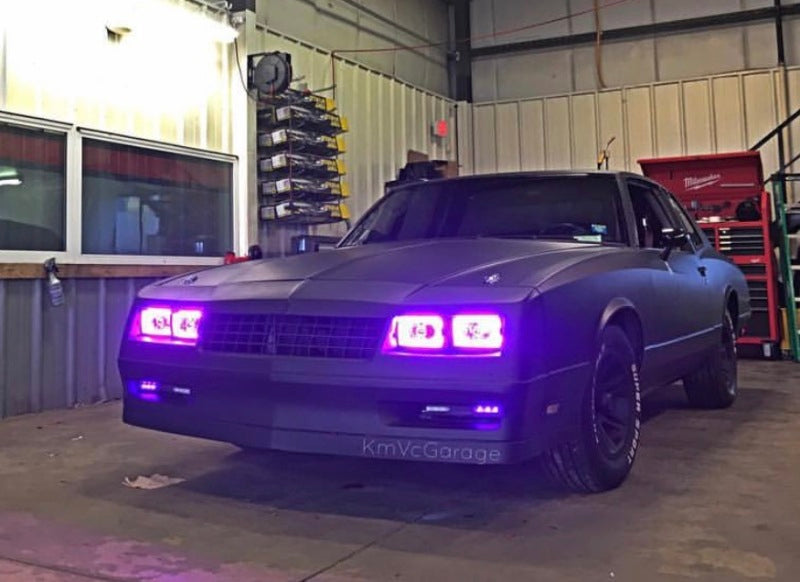 Oracle Pre-Installed Lights 4x6 IN. Sealed Beam - ColorSHIFT Halo ORACLE Lighting Headlights