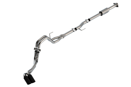 Borla F-150 2021 2.7L/3.5L 4dr CC SB EC STB Lari/King R/Plinum/LTD 3/2.25 DSE CB AK BLK CHR Tips Borla Catback