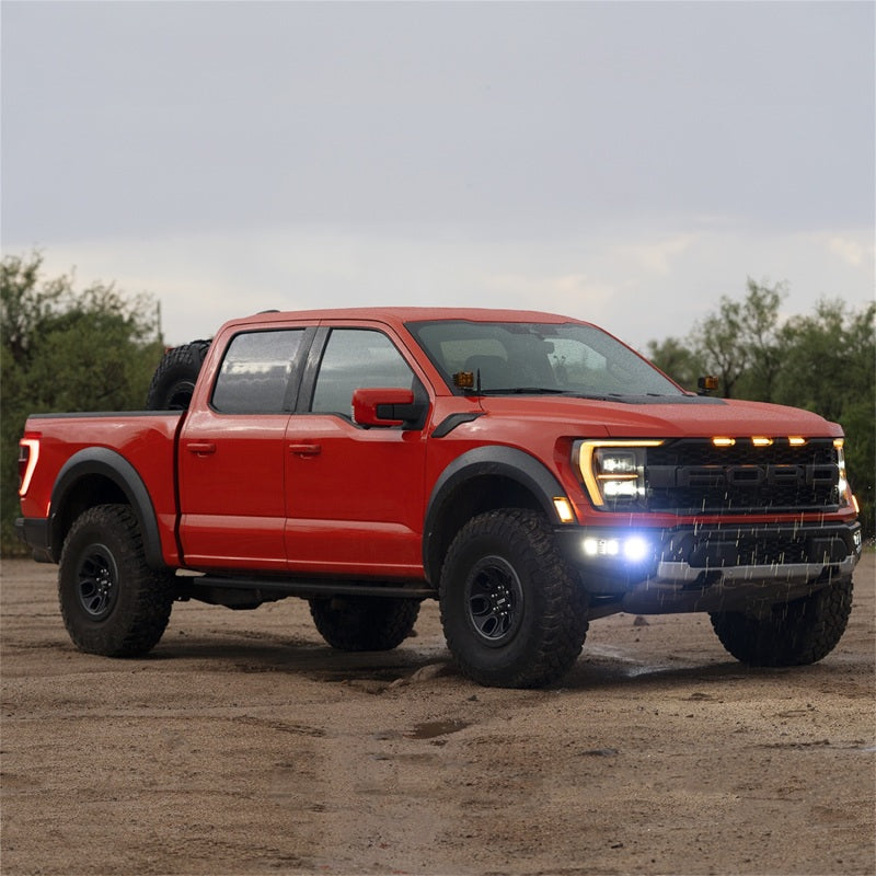 Rigid Industries 2021+ Ford Raptor Triple Fog Lights Kit Rigid Industries Light Mounts