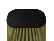 aFe Magnum FLOW Universal Air Filter (7-1/2x5-1/2) IN F x (9-1/4x7-1/4) IN B x (6x4) IN T x 9 IN aFe Air Filters - Universal Fit
