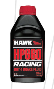 Hawk Performance Race DOT 4 Brake Fluid - 500ml Bottle Hawk Performance Brake Fluid