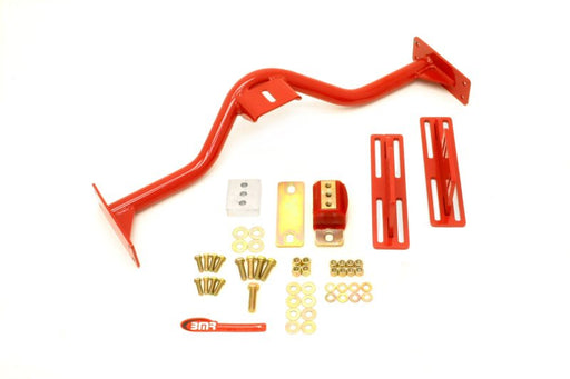 BMR 67-69 1st Gen F-Body Transmission Conversion Crossmember TH350/Powerglide/700R4/4L60E - Red BMR Suspension Crossmembers