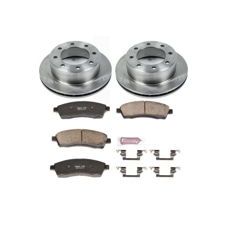 Power Stop 00-05 Ford Excursion Rear Autospecialty Brake Kit PowerStop Brake Kits - OE