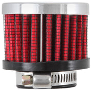 K&N 1in Flange ID x 2in OD x 1.5 inch H Rubber Base Crankcase Vent Filter K&N Engineering Air Filters - Universal Fit