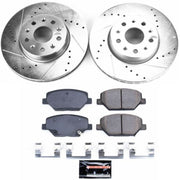 Power Stop 16-19 Chevrolet Camaro Front Z23 Evolution Sport Brake Kit PowerStop Brake Kits - Performance D&S
