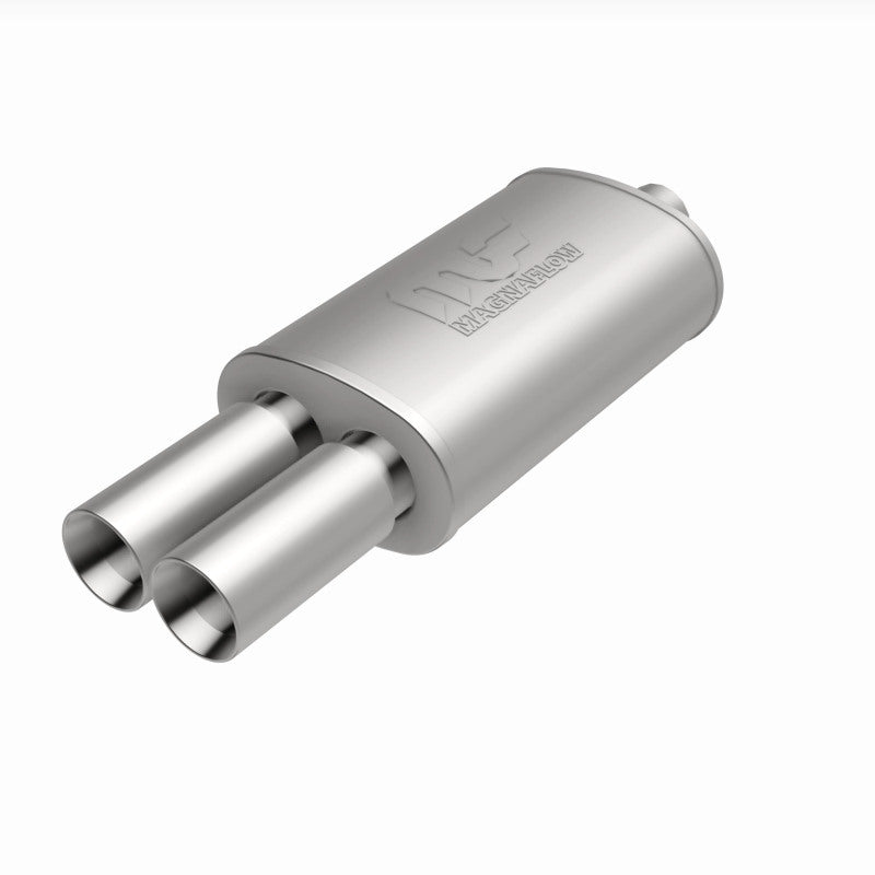 MagnaFlow Muffler W/Tip Mag SS 14X5X8 2.25/3 Magnaflow Muffler