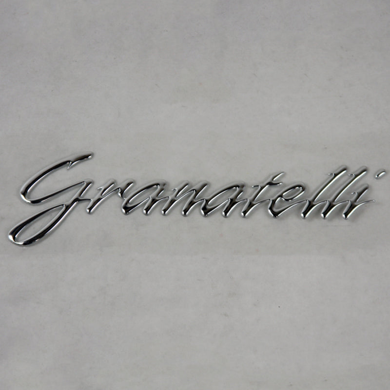Granatelli Logo Domed Decal - Chrome Granatelli Motor Sports Stickers/Decals/Banners
