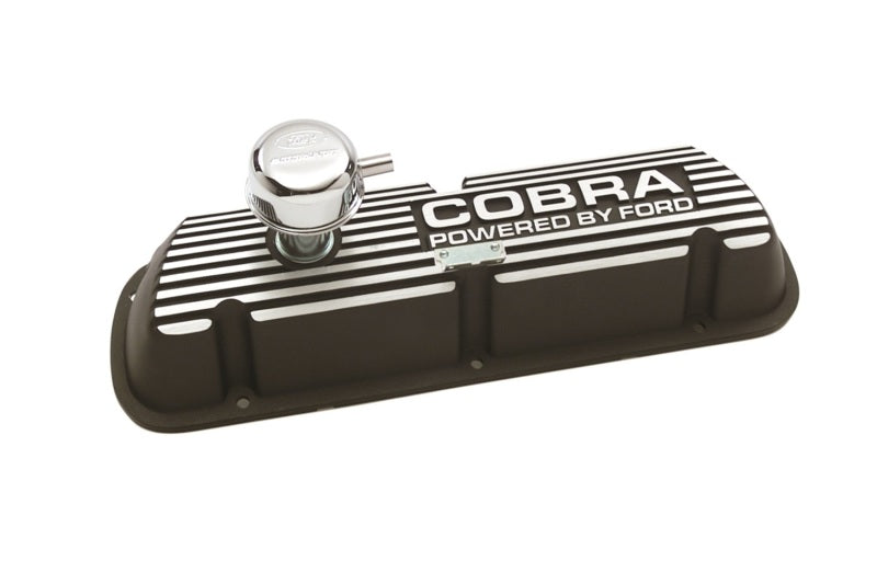 Ford Racing Black Satin Valve Cover Cobra Ford Racing Valve Covers