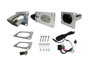 Granatelli 3.0in Oval Stainless Steel Electronic Exhaust Cutout Granatelli Motor Sports Exhaust Cutouts