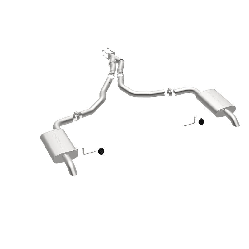 MagnaFlow 75-79 Chevy Corvette V8 5.7L Dual Split Rear Exit Stainless Cat-Back Perf Exhaust Magnaflow Catback