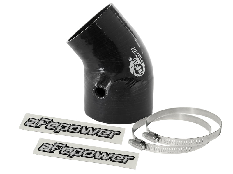 aFe Magnum FORCE Intake Coupling Kit (3-1/4 IN ID to 2-13/16 IN ID x 40 Deg.) Elbow Black aFe Air Intake Components