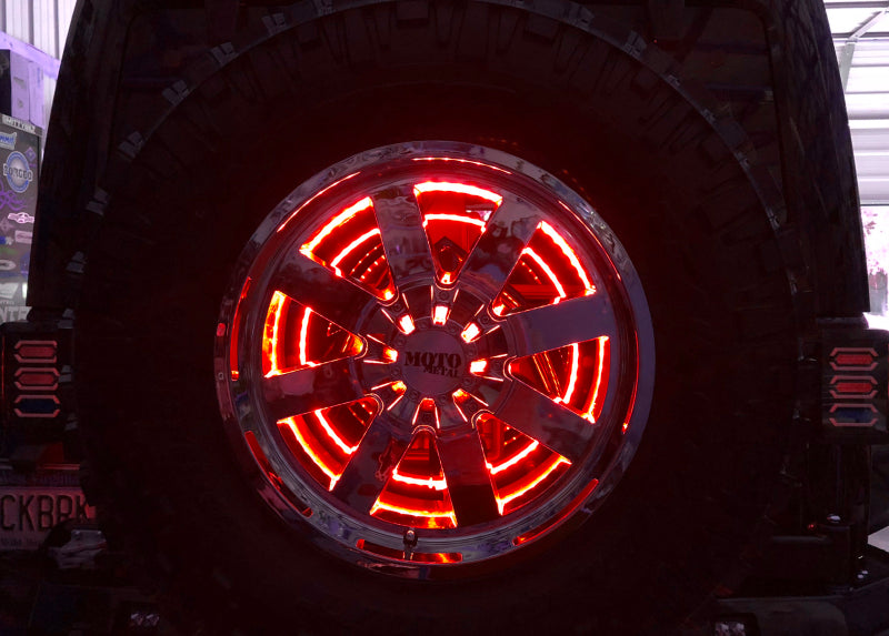 Oracle LED Illuminated Wheel Ring 3rd Brake Light - Red ORACLE Lighting Light Strip LED