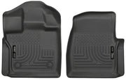 Husky Liners 15-23 Ford F-150 Standard Cab Pickup WeatherBeater Front Black Floor Liners Husky Liners Floor Mats - Rubber