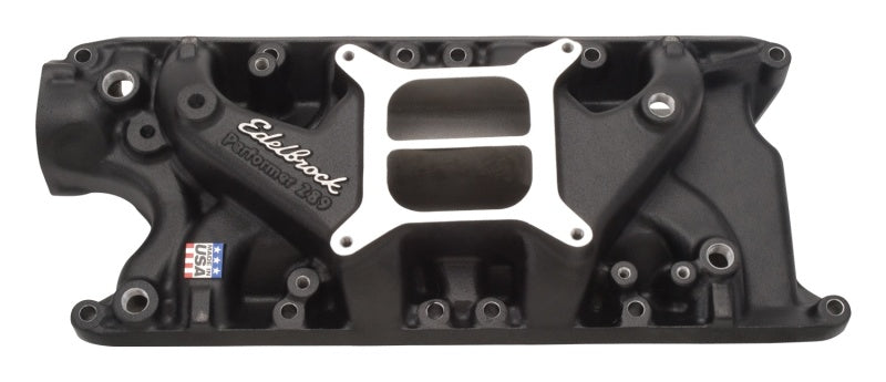 Edelbrock Performer 289 w/ O EGR Black Edelbrock Intake Manifolds