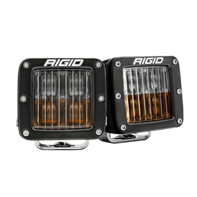 Rigid Industries D-Series SAE Fog Yellow/White Pair Rigid Industries Light Bars & Cubes