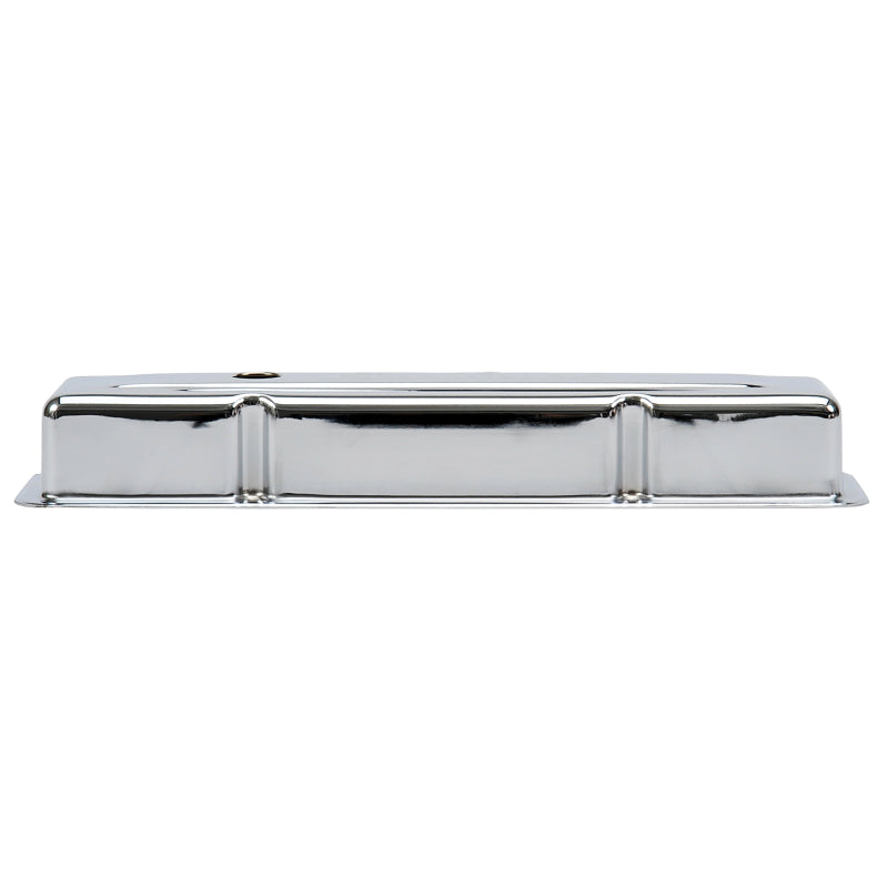 Edelbrock Valve Cover Signature Series Chevrolet 1959-1986 262-400 CI V8 Low Chrome Edelbrock Valve Covers