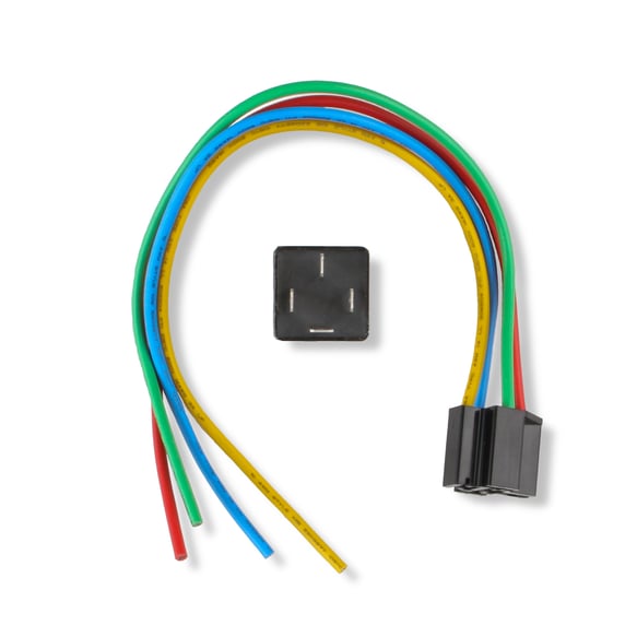 MSD Solid State N/O Relay w/Socket Harness 89612 MSD Autoparts