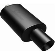 MagnaFlow Muffler with Tip Mag Blk 14x5x8 2.25/4 Magnaflow Muffler