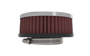 K&N Universal Chrome Filter 2.438in Flange ID x 5.125in OD x 2in H K&N Engineering Air Filters - Universal Fit