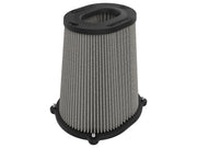 aFe Quantum Pro DRY S Air Filter Inverted Top - 5.5inx4.25in Flange x 9in Height - Dry PDS aFe Cold Air Intakes