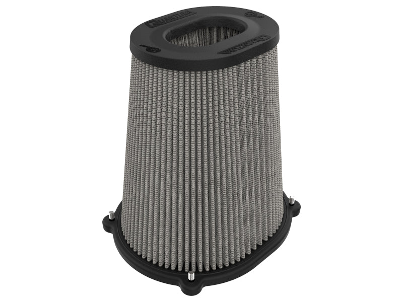 aFe Quantum Pro DRY S Air Filter Inverted Top - 5.5inx4.25in Flange x 9in Height - Dry PDS aFe Cold Air Intakes
