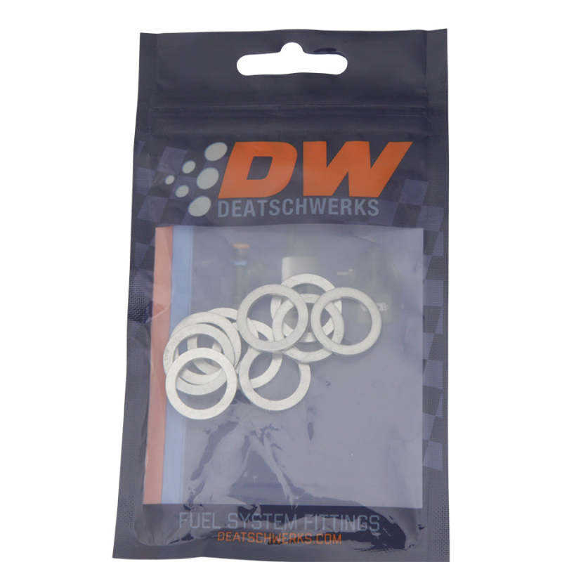 DeatschWerks -6 AN Aluminum Crush Washer (Pack of 10) DeatschWerks Hardware - Singles