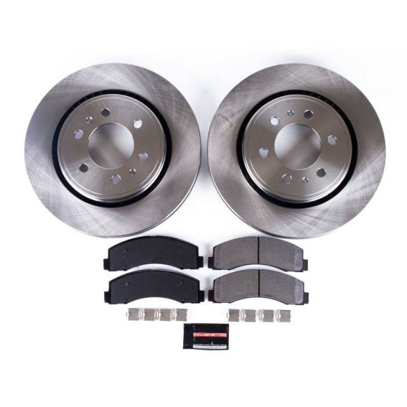 Power Stop 10-18 Ford Expedition Front Autospecialty Brake Kit PowerStop Brake Kits - OE