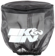 K&N Black Drycharger Round Straight Air Filter Wrap 4.5in ID x 4in H K&N Engineering Pre-Filters