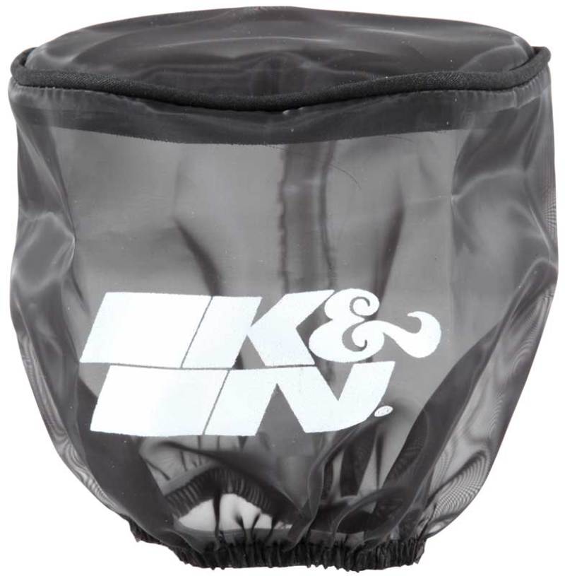 K&N Black Drycharger Round Straight Air Filter Wrap 4.5in ID x 4in H K&N Engineering Pre-Filters