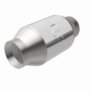 MagnaFlow Premium High Flow Metallic Converter 4in OD - 2.5in In / 2.5in Out Magnaflow Catalytic Converter Universal