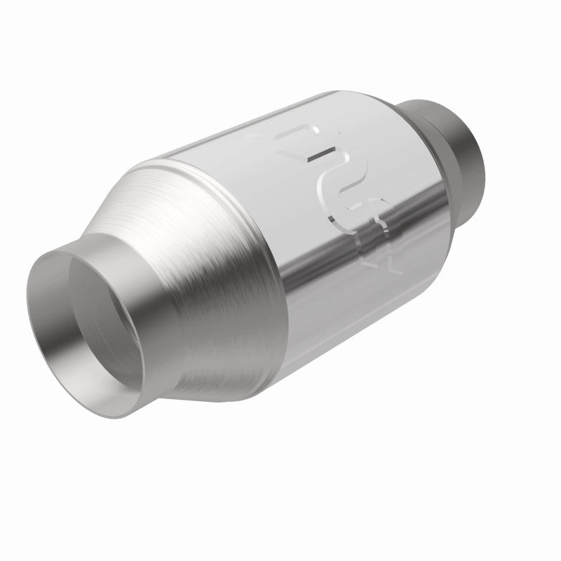 MagnaFlow Premium High Flow Metallic Converter 4in OD - 2.5in In / 2.5in Out Magnaflow Catalytic Converter Universal