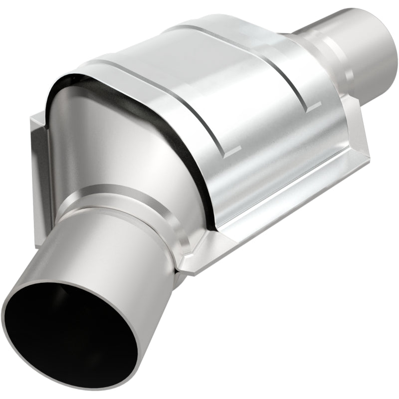 MagnaFlow Conv Universal 2.25 Angled Inlet OEM Magnaflow Catalytic Converter Universal