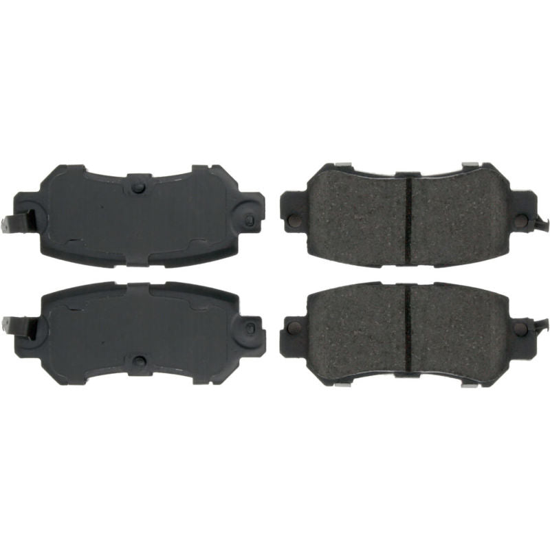 Posi-Quiet 10 / 12-17 Nissan GT-R Premium Semi-Metallic Front Brake Pads