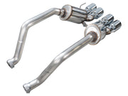 AWE Tuning C6 Chevrolet Corvette Z06/ZR1 Touring Edition Axle-Back Exhaust w/ Chrome Silver Tips AWE Tuning Axle Back