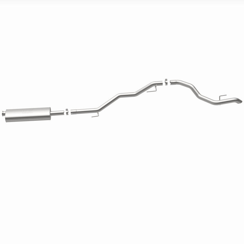 MagnaFlow 2020 Jeep Gladiator 2.5in Rock Crawler Series Single Rear Exit SS Cat-Back Exhaust w/o Tip