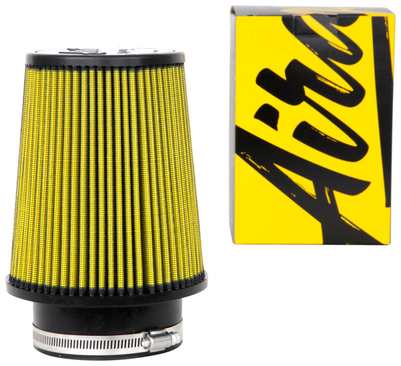 Airaid Universal Air Filter - Cone 4in Flange x 6in Base x 4-5/8in Top x 7in Height - Synthamax Airaid Air Filters - Universal Fit