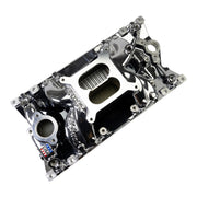 Edelbrock RPM Air-Gap Manifold for Small-Block Chevy Vortec - Chrome Plasma Edelbrock Intake Manifolds