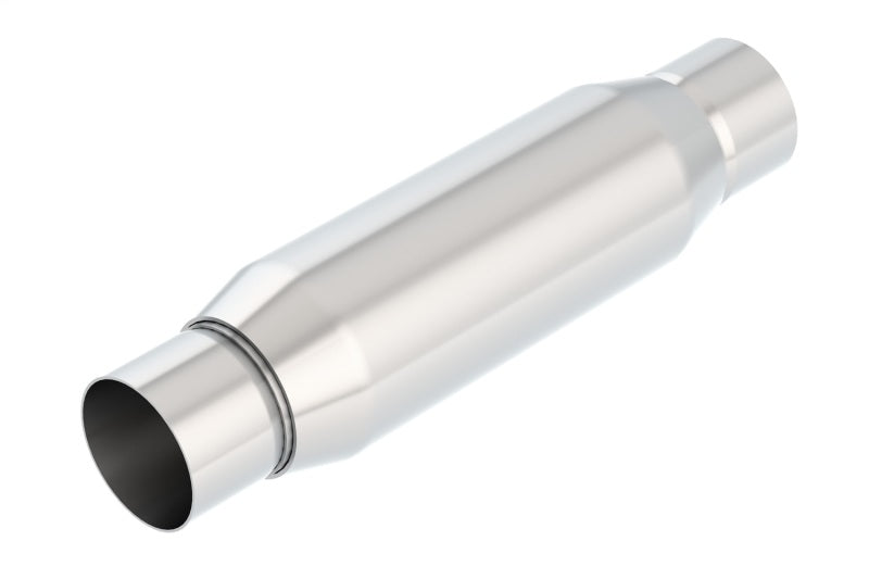 Borla CrateMuffler Resonator Option 2.5in Center/Center 3.5in Round x 10in Borla Muffler