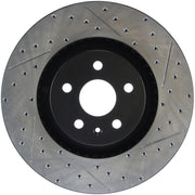 StopTech Drilled & Slotted Left Sport Brake Rotor for 2009 Cadillac CTS-V Stoptech Brake Rotors - Slot & Drilled