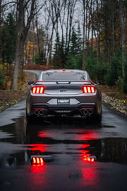 MBRP 2024+ Ford Mustang 5.0L Alum. SS 3in Cat-Back Dual Split Exhaust w/ Quad Tips (Valve Delete) MBRP Catback