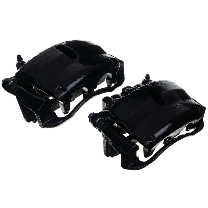 Power Stop 04-05 Ford F-150 Front Black Caliper - Pair w/Bracket PowerStop Brake Calipers - Perf