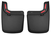 Husky Liners 17 Ford F-250 Super Duty / F-350 Super Duty Rear Mud Guards (w/ Flares) Black Husky Liners Mud Flaps