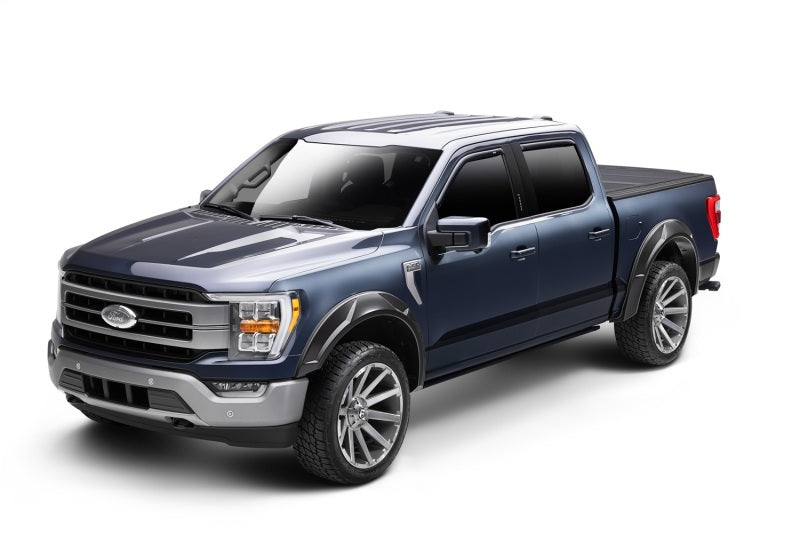Husky Liners 17-22 Ford F-250/350 Super Duty DRT Style Fender Flares (Smooth) 4pc - Blk Husky Liners Fender Flares